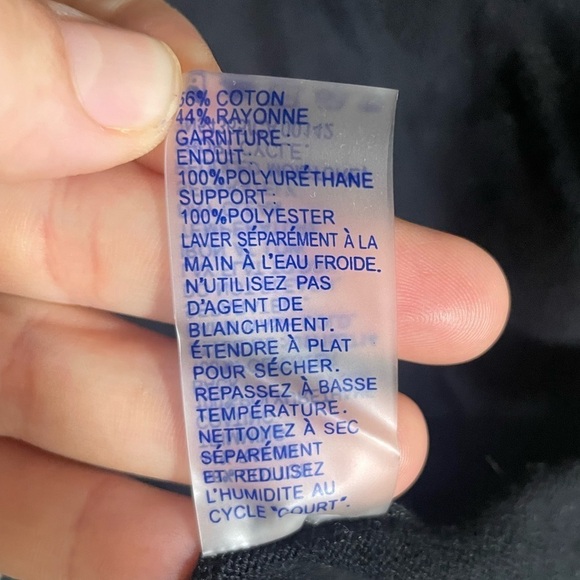 PETER NYGARD Black Zip Cardigan Size M - Picture 6 of 6